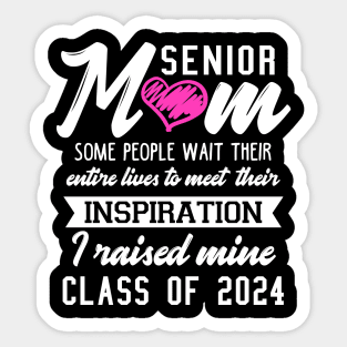 Proud Mom of a 2024 Senior Sticker